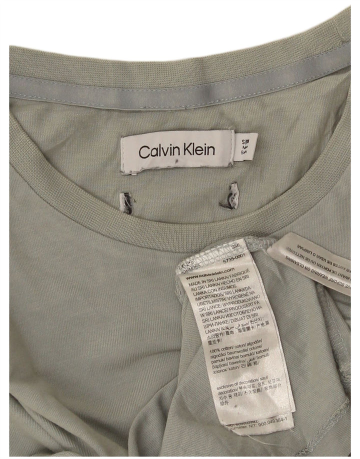 CALVIN KLEIN Muška majica kratkih rukava Mali sivi pamuk