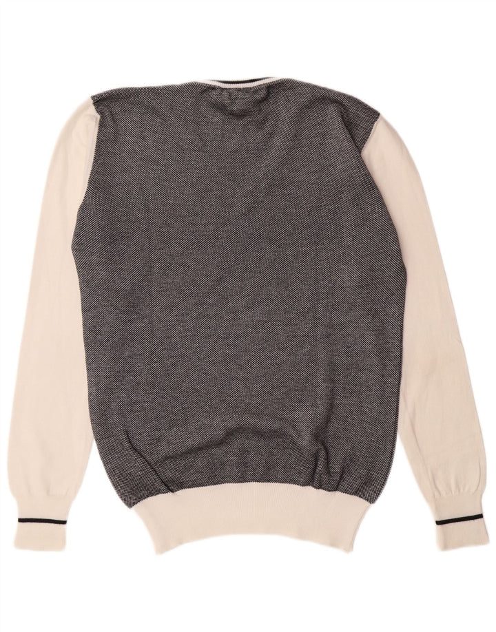 Fred Perry, muški džemper s V-izrezom, velika crna boja