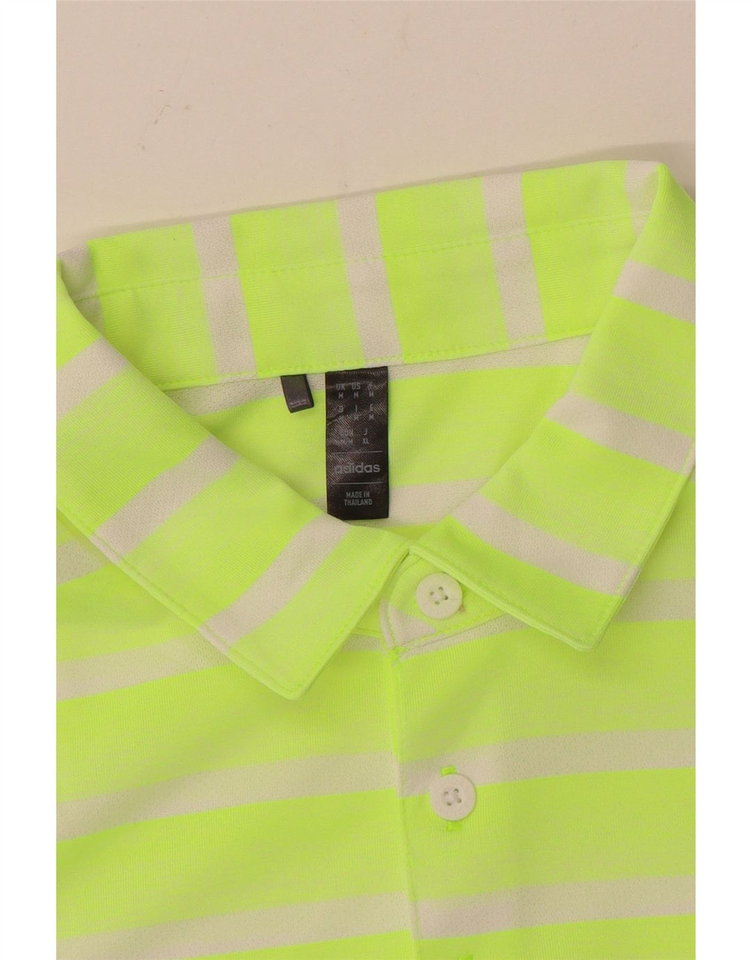 Adidas muška polo majica srednje zelene pruge