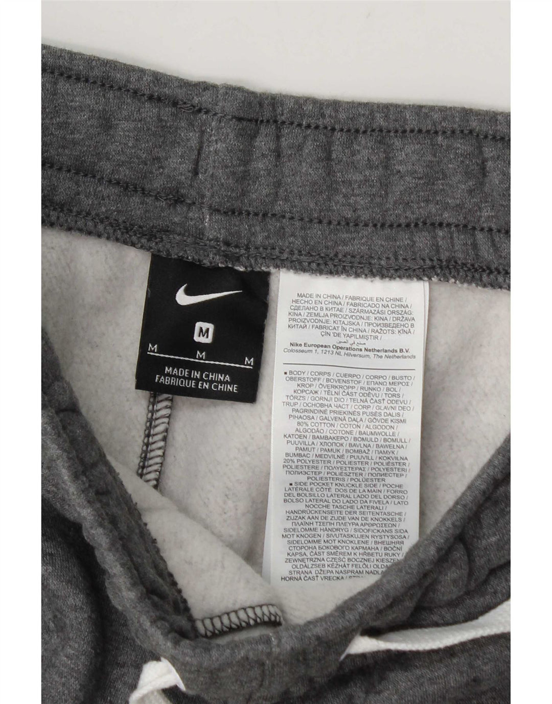 Nike muške sportske kratke hlače, srednje sivi flekasti pamuk