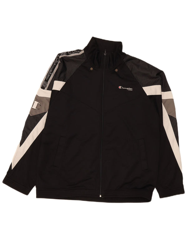 Gornja jakna Champion Graphic Trenirka XL Black Colourblock