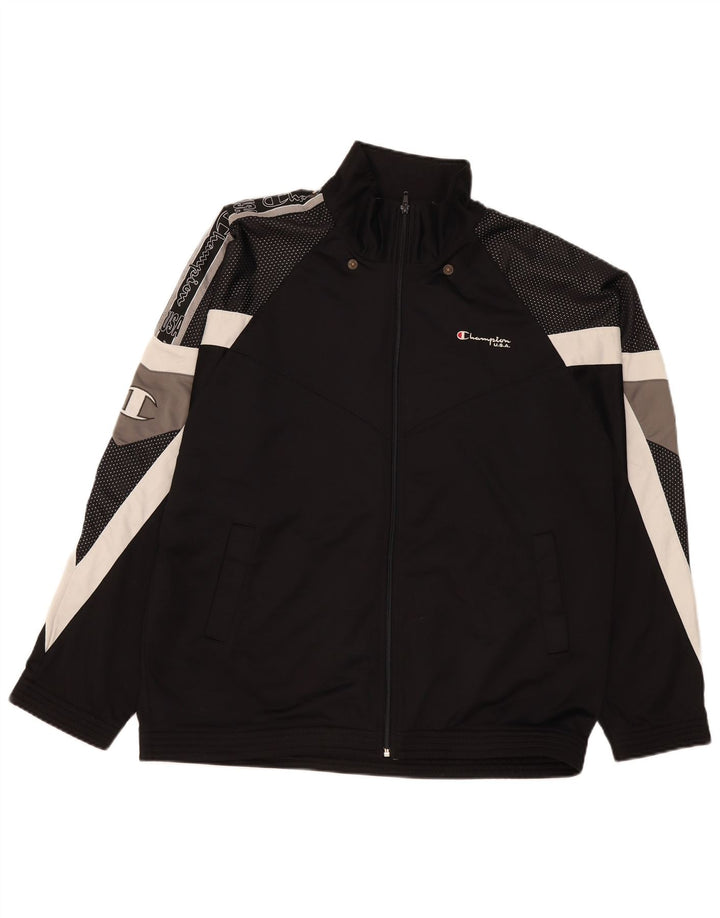 Gornja jakna Champion Graphic Trenirka XL Black Colourblock