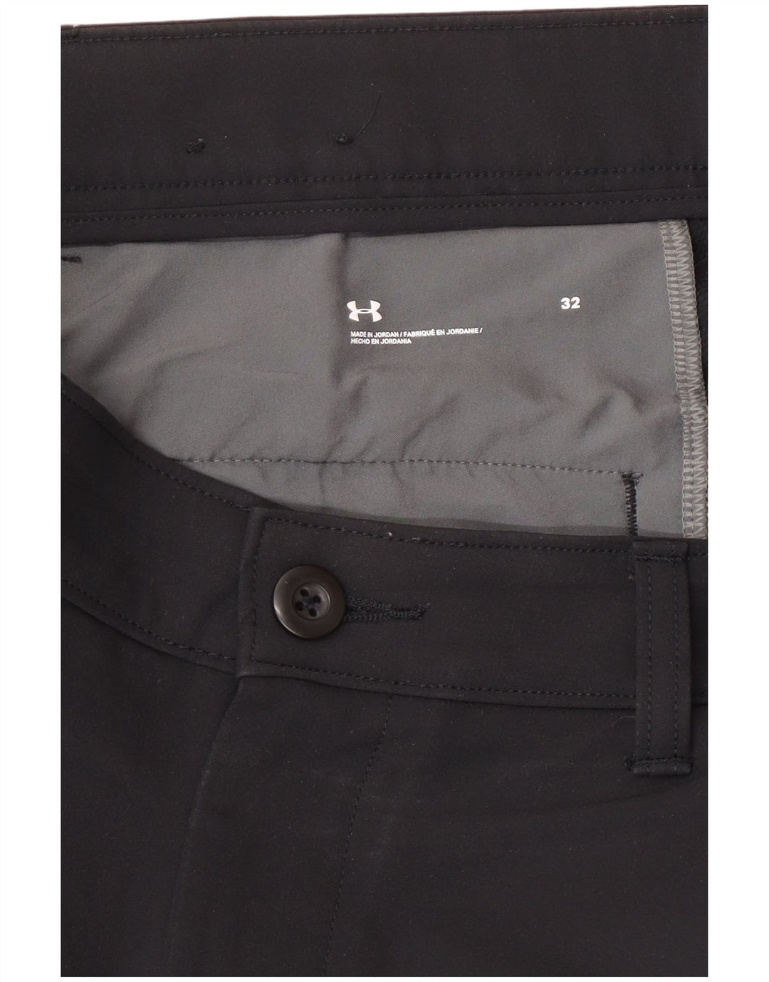 Under Armour muške chino kratke hlače W32 Srednji crni poliester