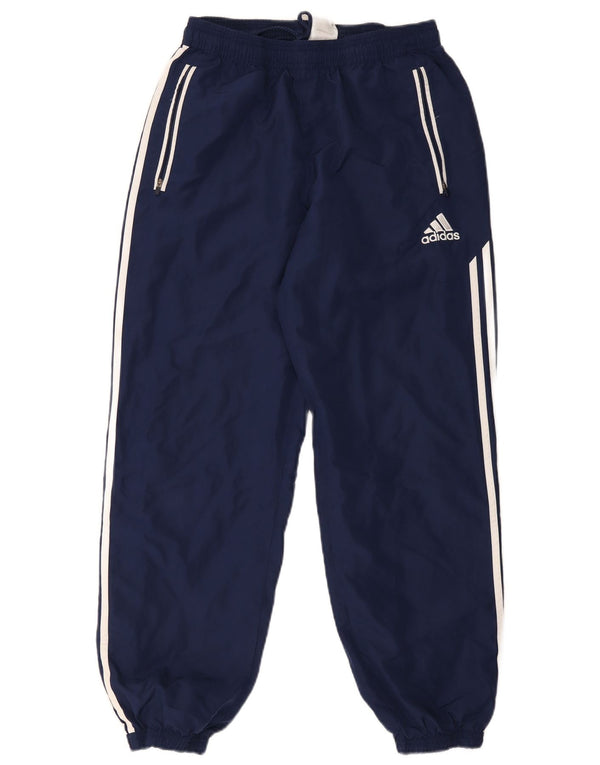 Adidas muške trenirke hlače Joggers UK 42/44 velike tamnoplave sportske