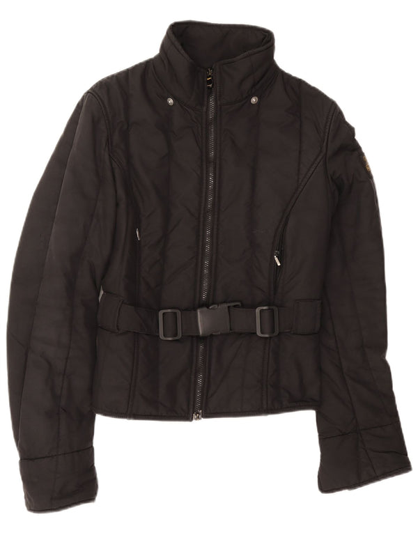 REFRIGIWEAR Ženska kratka podstavljena jakna UK 10 Mala crna poliamidna