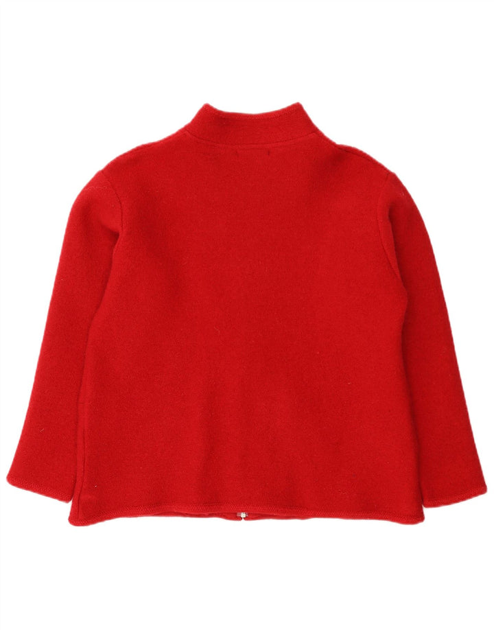 Hepburn ženski kardigan pulover UK 18 XL crvena vuna