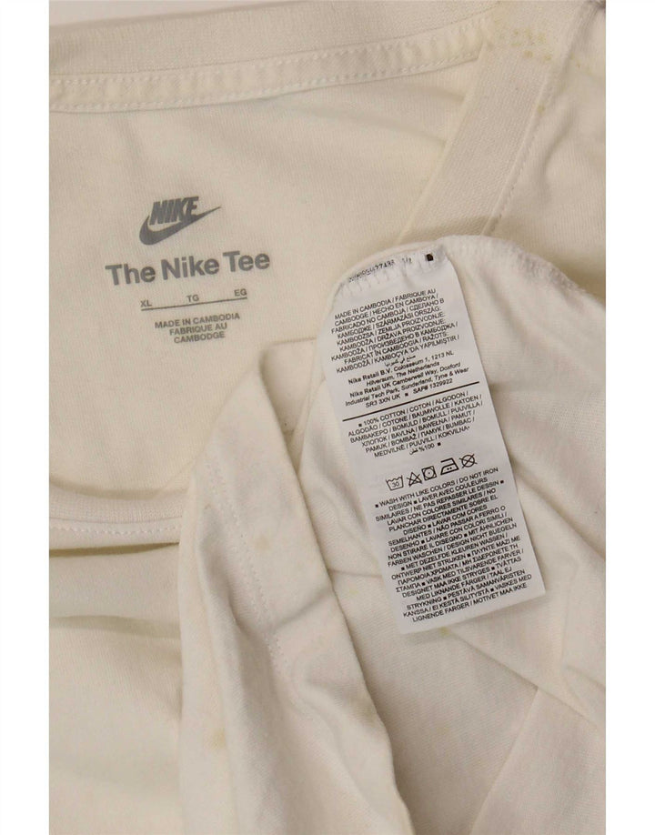 Nike muška majica XL bijeli pamuk
