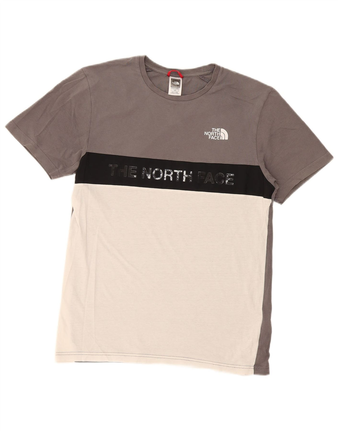 The North Face muška majica kratkih rukava Regular Graphic Mali sivi blok u boji