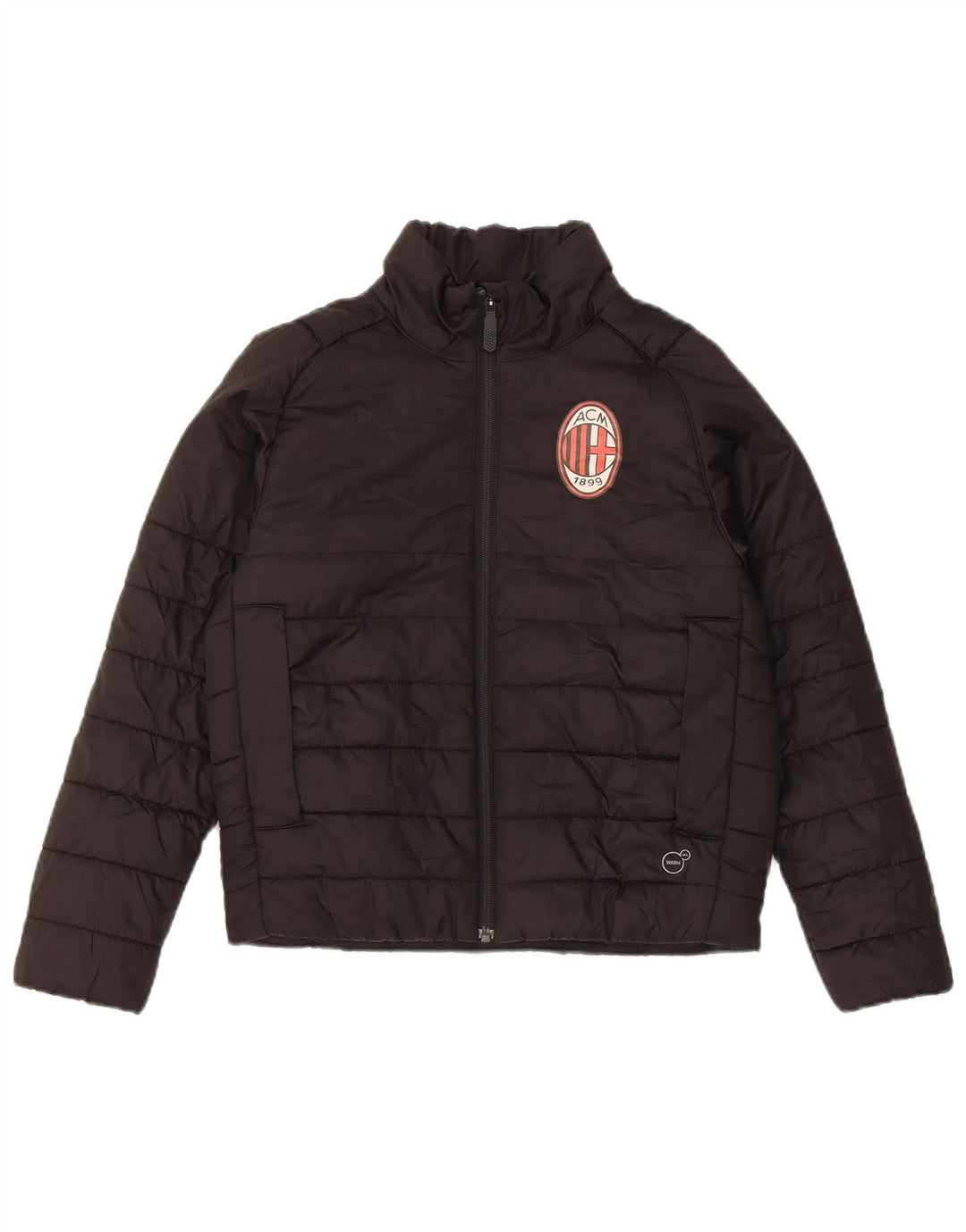 Puma Boys AC Milan podstavljena jakna 9-10 godina crna poliester