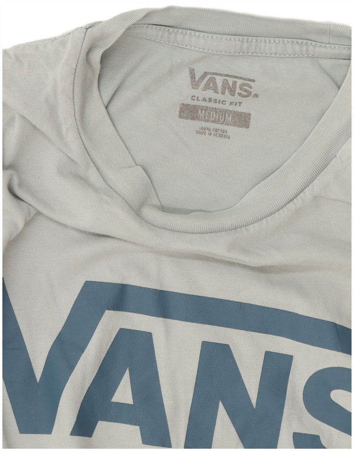 Vans muška majica kratkih rukava klasičnog kroja srednje plavi pamuk