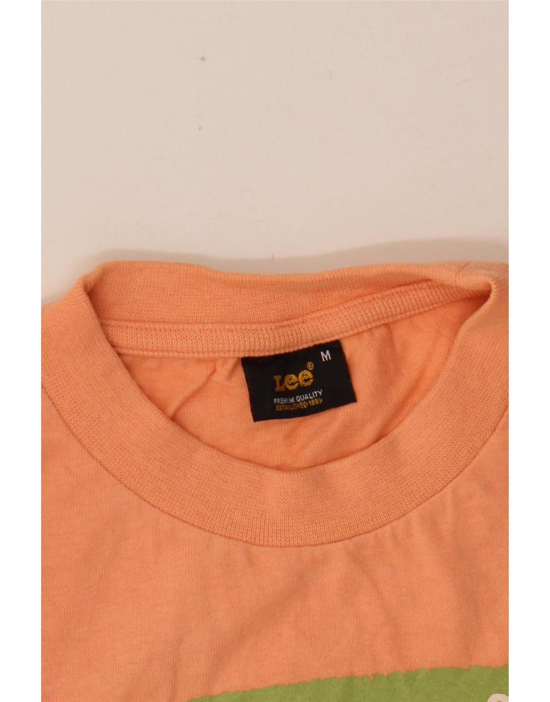 LEE Ženska majica dugih rukava s grafikama UK 12 srednje narančasta