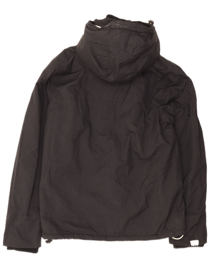 Superdry muška jakna vjetrovka s kapuljačom UK 38 srednje crna