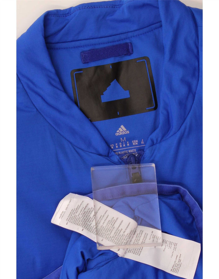 Adidas muška jakna UK 38 Medium Blue Colourblock poliamid