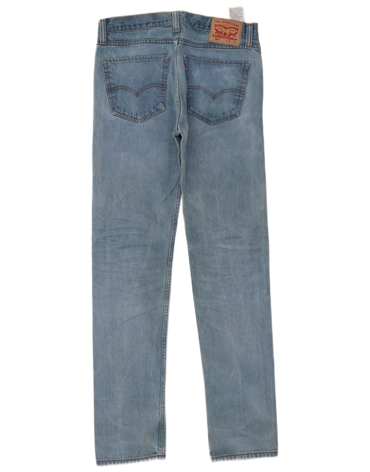 LEVI'S Mens 508 Regular Tapered Jeans W31 L34  Blue Cotton