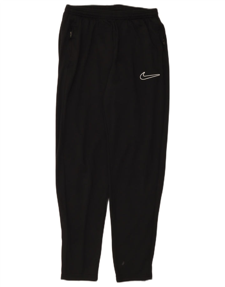 Nike muške Dri Fit hlače za trenirku, velike crne poliesterske hlače