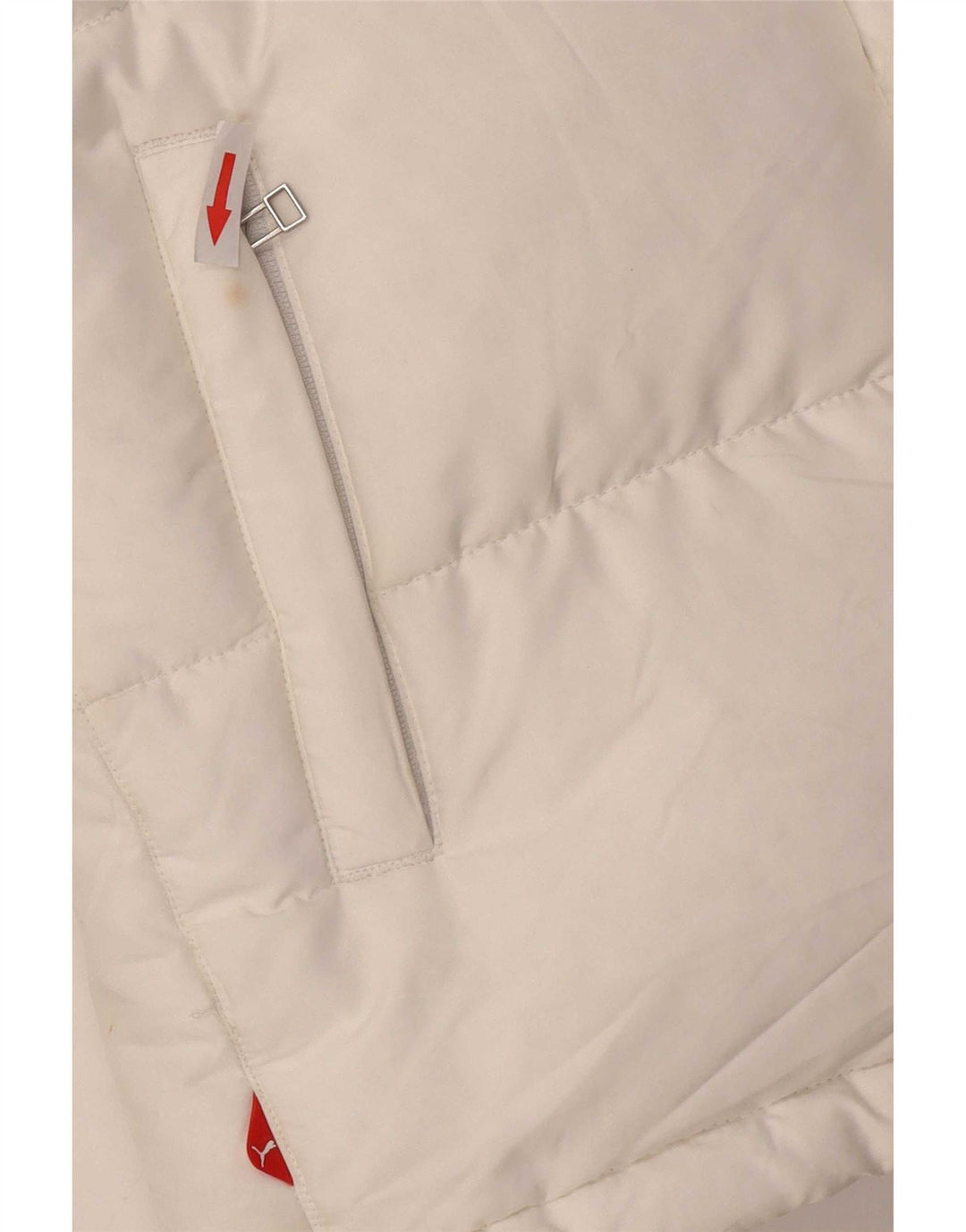 Puma ženska podstavljena jakna s kapuljačom UK 12 Medium White