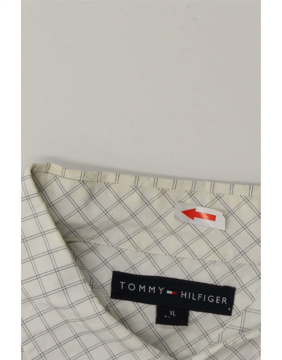 Tommy Hilfiger muška košulja XL bijeli pamuk na karu