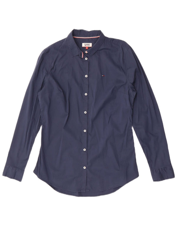 Tommy Hilfiger ženska košulja UK 14 velika tamnoplava pamuk