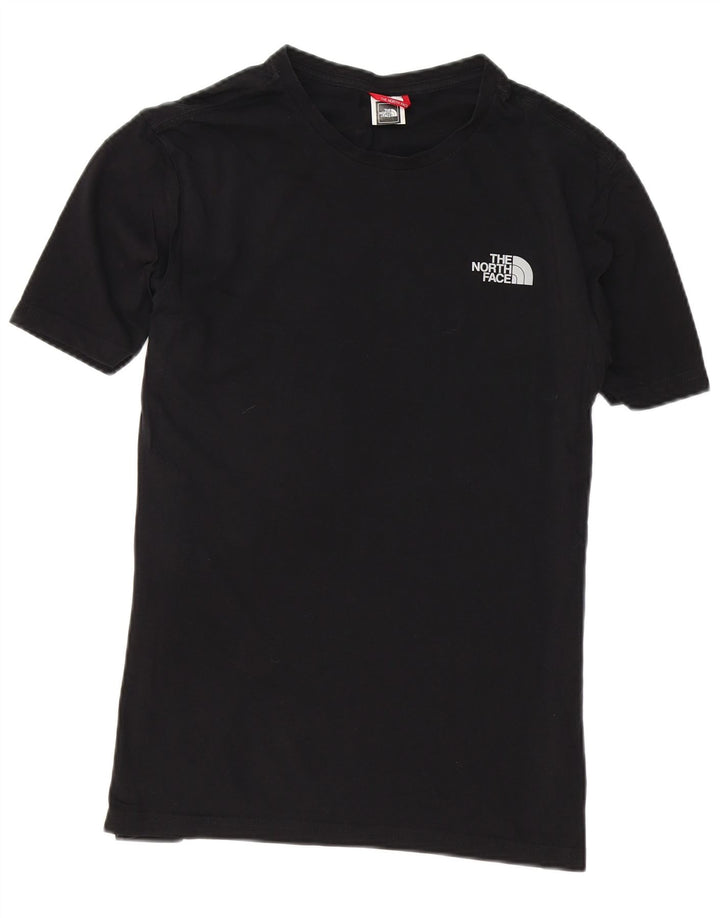 THE NORTH FACE Mens T-Shirt Top Small Black Cotton