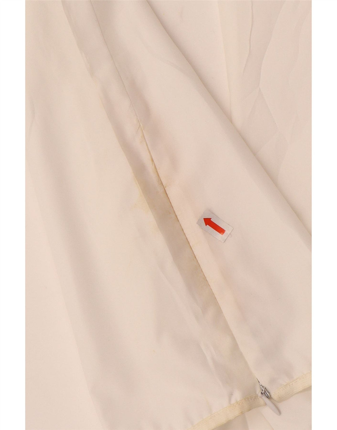 Dkny ženske ravne ležerne hlače srednje veličine W30 L28 bijeli poliester