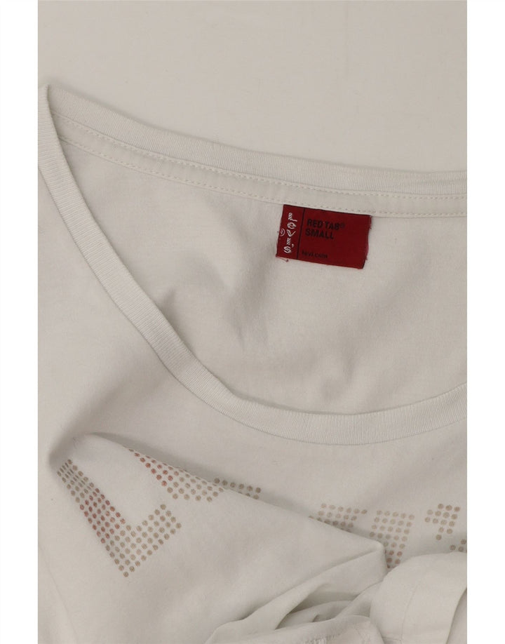 Levi's ženska majica kratkih rukava s grafičkim motivima UK 10 Small White