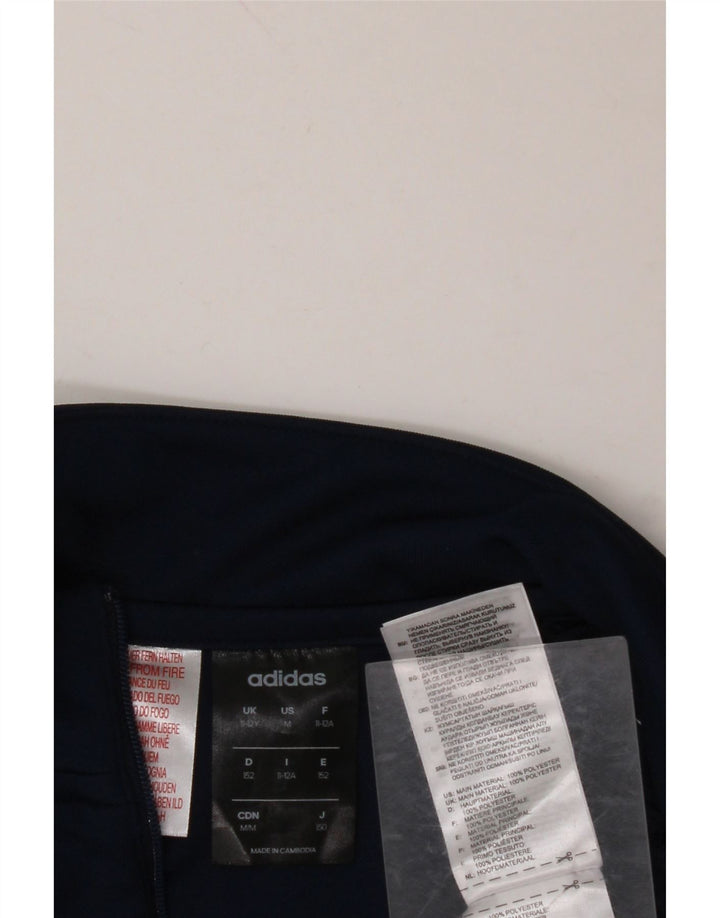 ADIDAS Boys Climalite Pulover Trenirka Top 11-12 Years Mornarsko plava