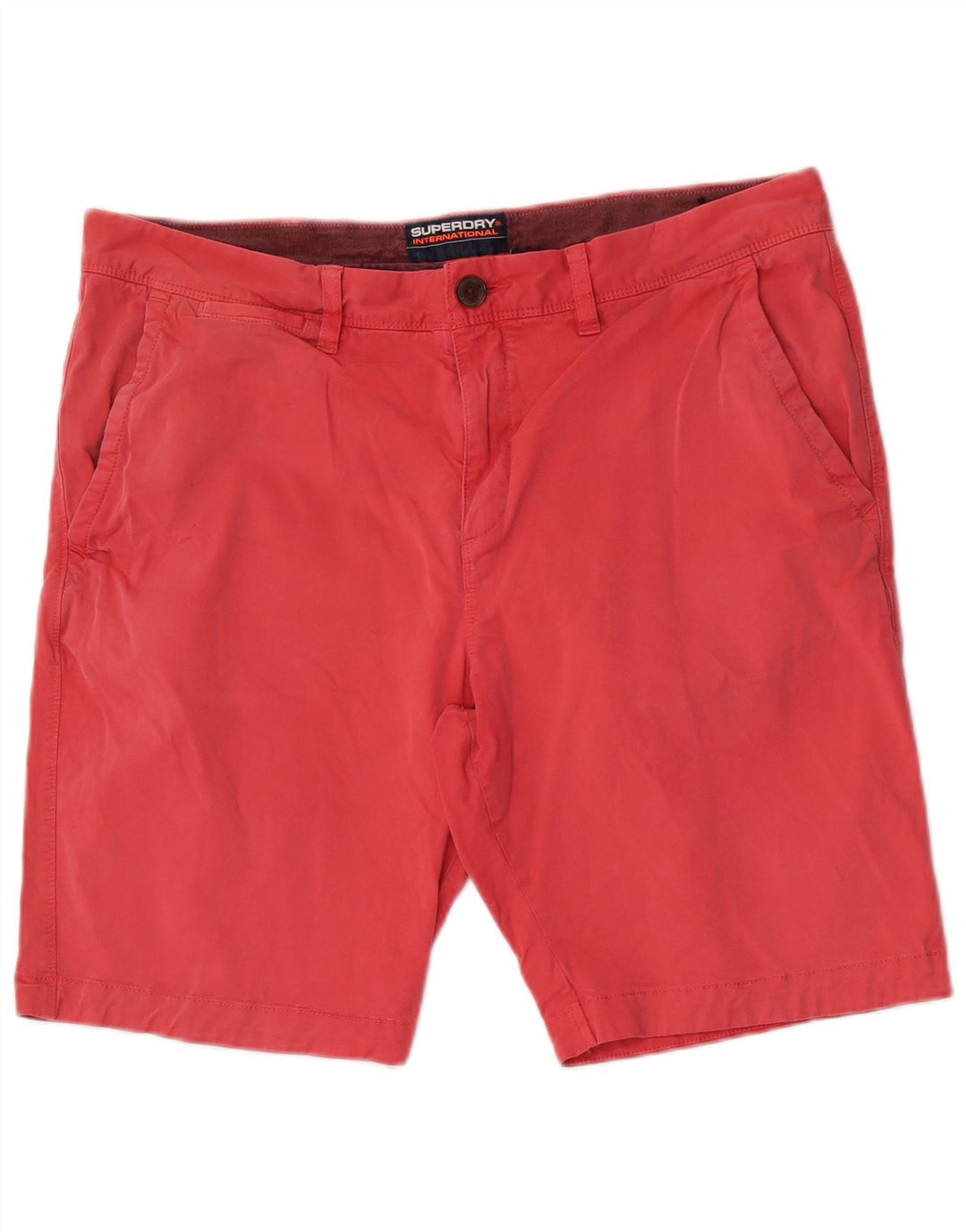 Superdry muške chino kratke hlače W36 veliki ružičasti pamuk