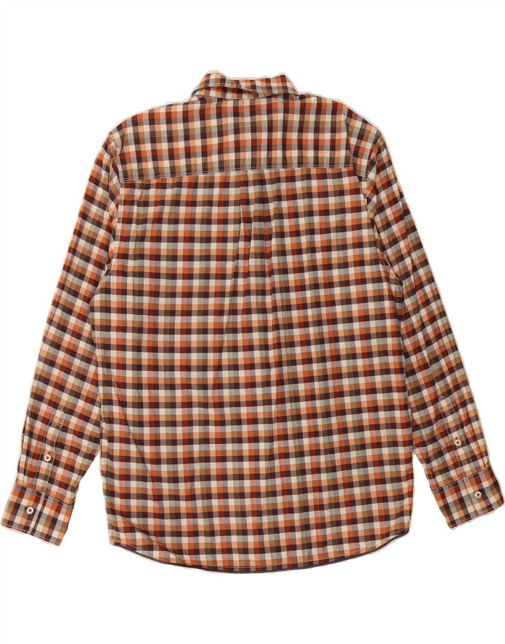 TOMMY BAHAMA Mens Shirt Large Multicoloured Check Cotton Vintage Tommy Bahama and Second-Hand Tommy Bahama from Messina Hembry 