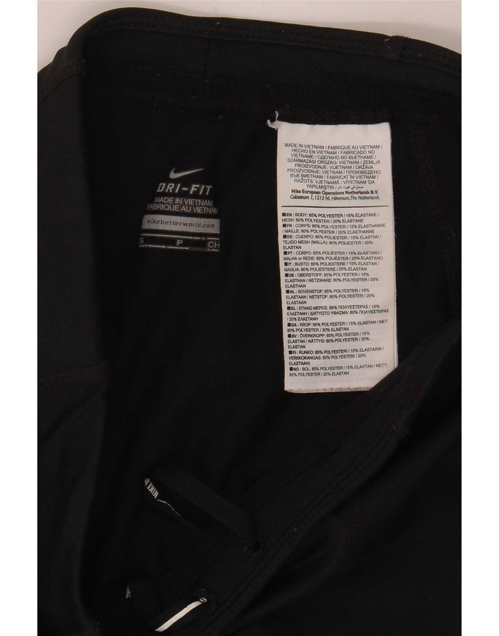 Nike ženske tajice male crne poliesterske