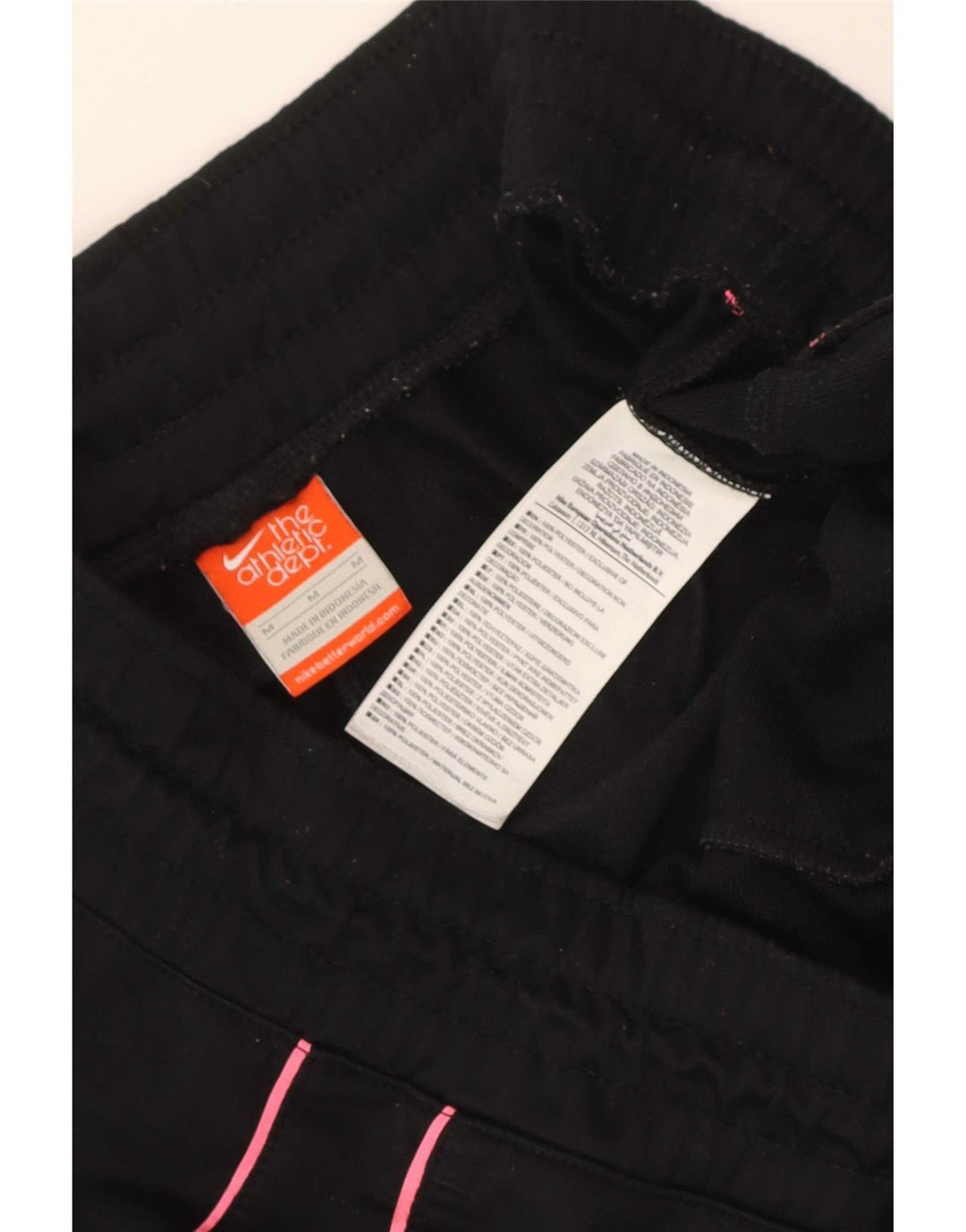 Ženske hlače za trenirku Nike UK 14 Srednje crni poliester