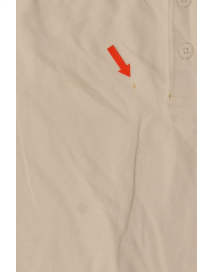 Kappa muška polo majica Srednje bijeli pamuk