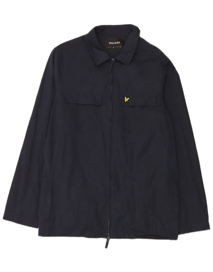 Lyle & Scott muška pomoćna jakna UK 38 srednje tamnoplavi poliester