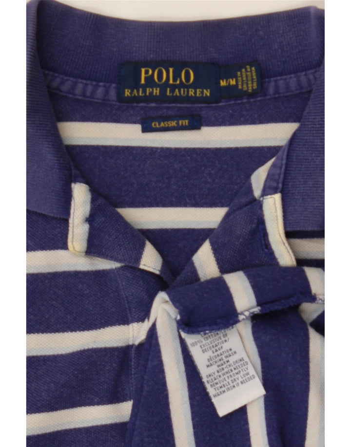POLO RALPH LAUREN Muška polo majica klasičnog kroja srednje tamnoplave pruge