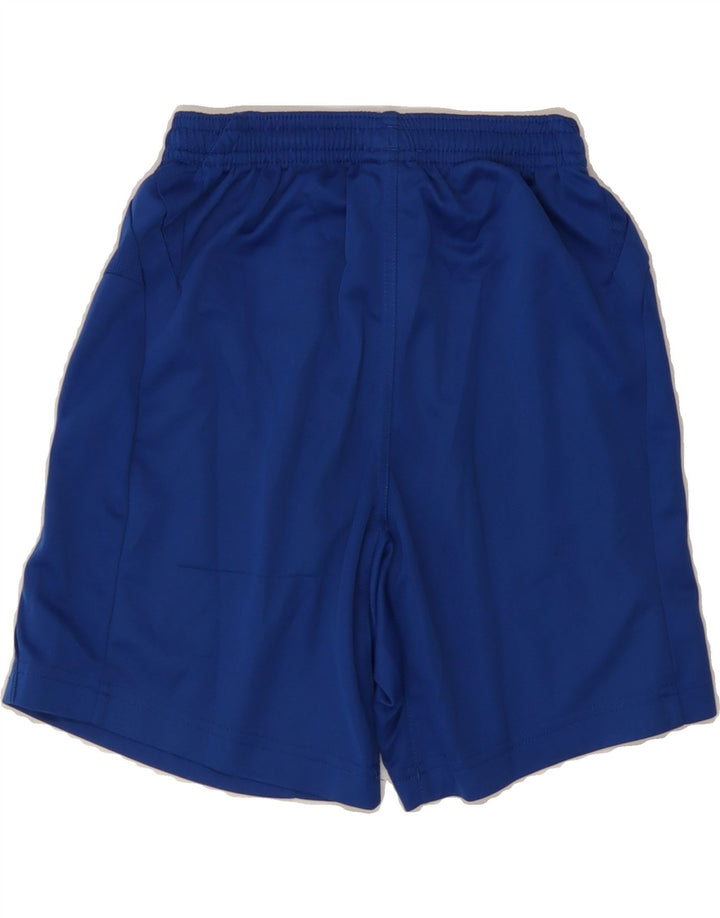 UMBRO Boys Sport Shorts 9-10 Years Medium  Blue Polyester Vintage Umbro and Second-Hand Umbro from Messina Hembry 