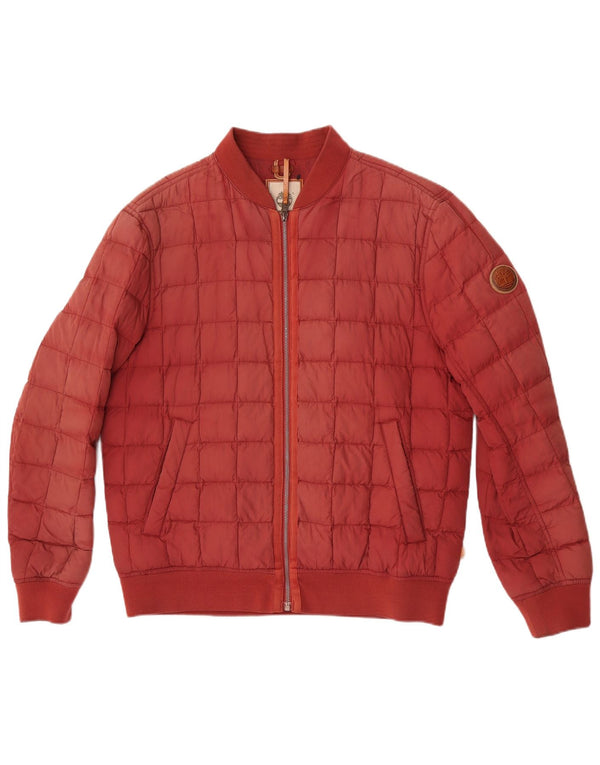 Timberland muška podstavljena jakna UK 40 Large Maroon najlon