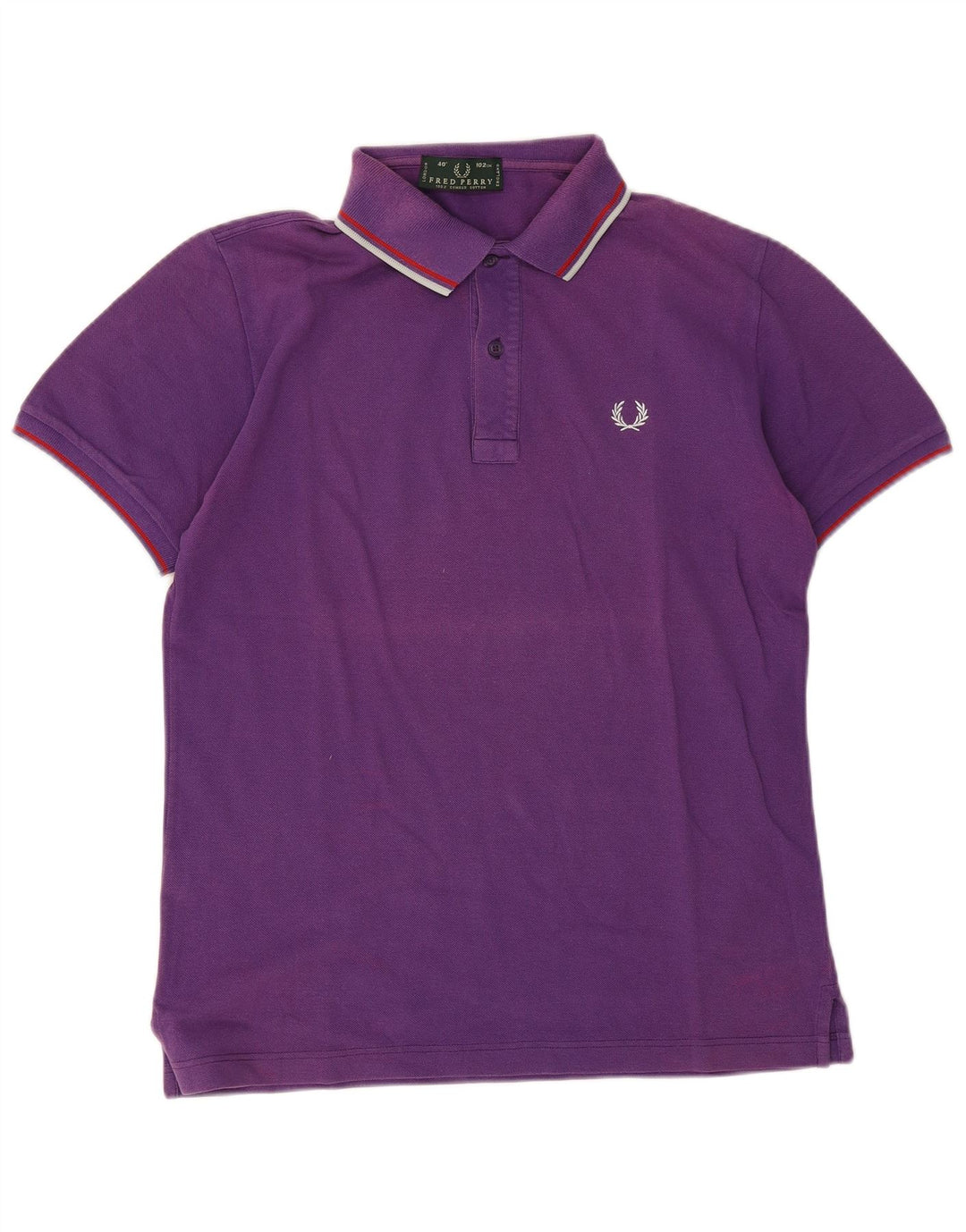 Fred Perry muška polo majica Srednje ljubičasta pamuk