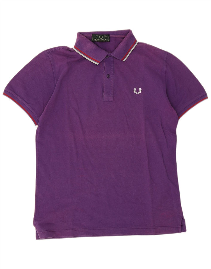 Fred Perry muška polo majica Srednje ljubičasta pamuk