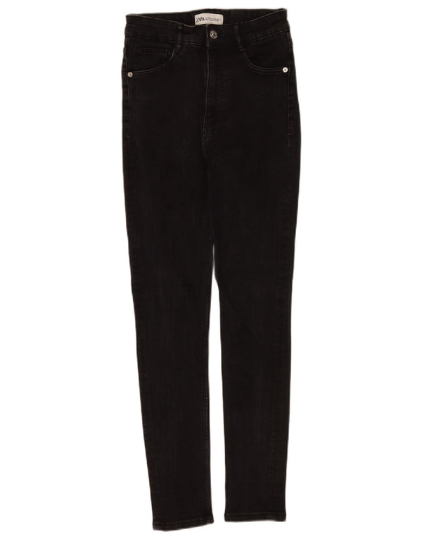 Zara ženske uske traperice EU 36 XS W26 L28 crne
