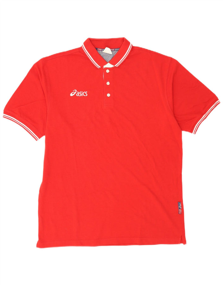 Asics muška polo majica XL crvena pamuk