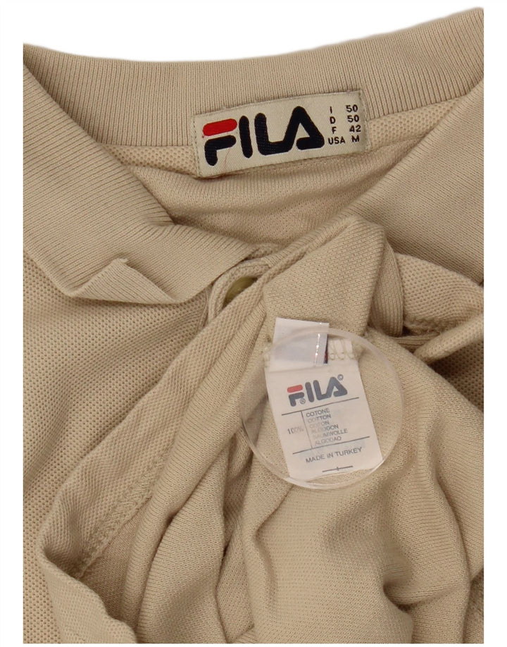 FILA muška polo majica srednje bež pamuk