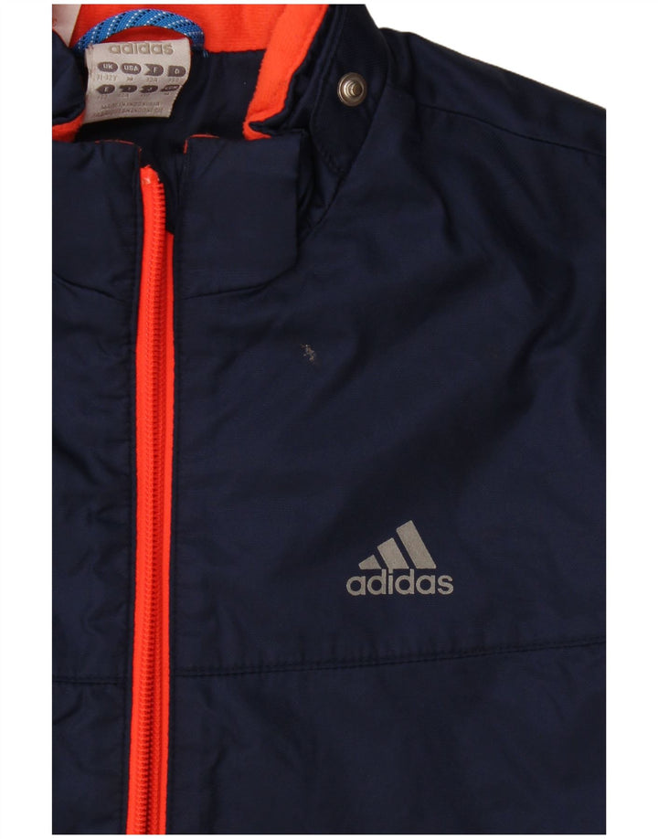 Adidas Vjetrovka za dječake 11-12 godina tamnoplava poliamidna boja