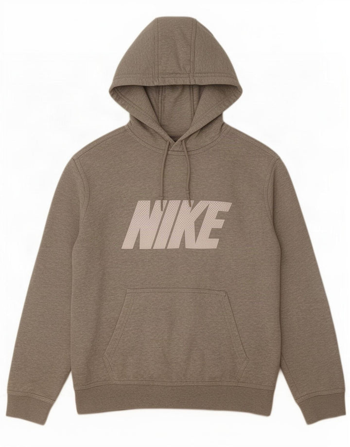 Nike muška majica s kapuljačom s kapuljačom srednje sive boje s flekama