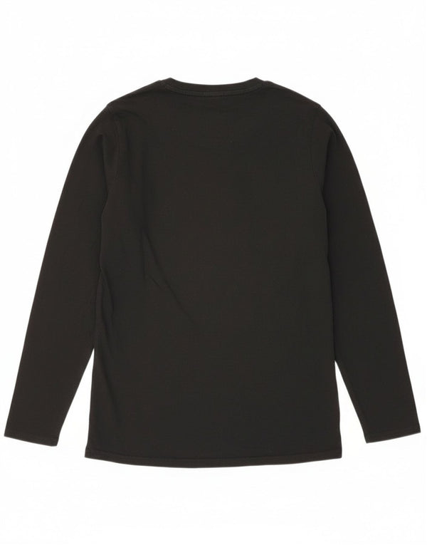 NFL Boys Steelers Graphic Top Long Sleeve 14-15 Years Large Black Cotton