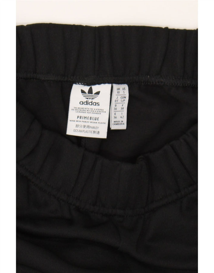 ADIDAS Womens Tracksuit Trousers UK 10 Small  Black Polyester Vintage Adidas and Second-Hand Adidas from Messina Hembry 