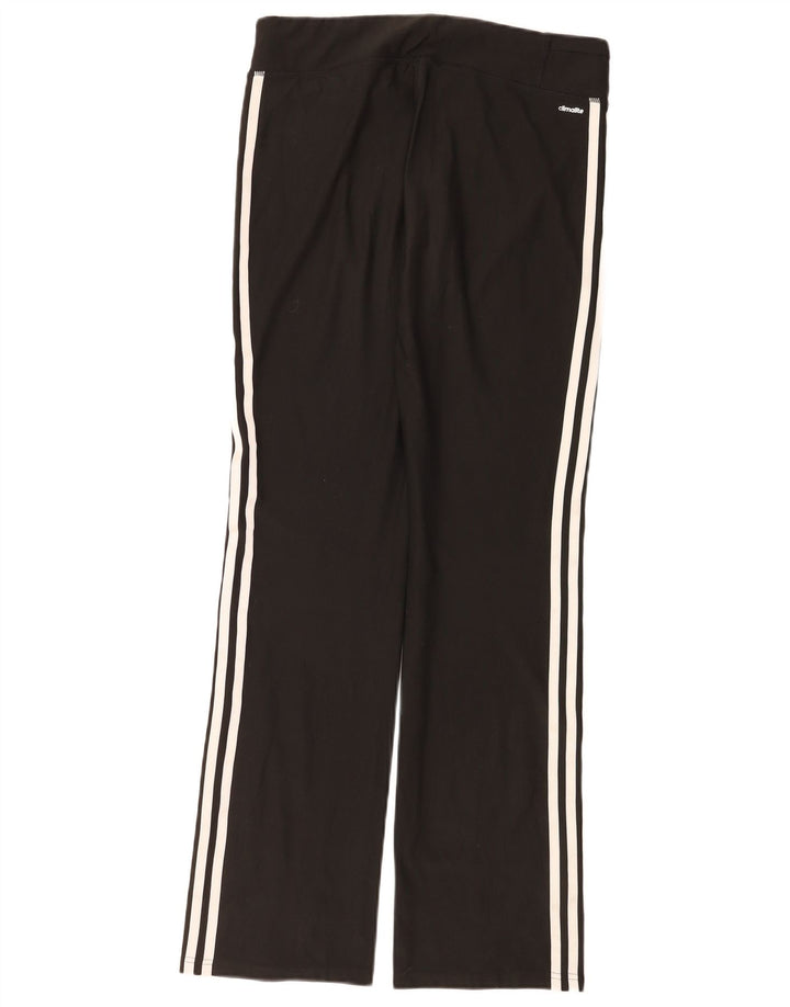 Adidas ženske hlače za trenirku UK 12/14 Srednje crni poliester