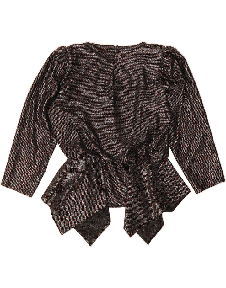 VISION Womens Long Sleeve Blouse Top IT 46 Large Multicoloured Flecked Vintage Vision and Second-Hand Vision from Messina Hembry 