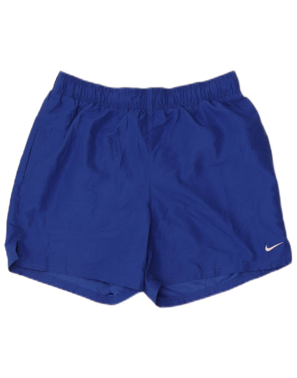 Nike muške sportske kratke hlače srednje plave boje od poliestera