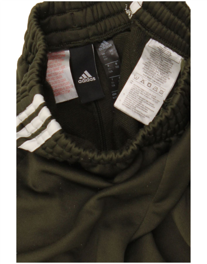 ADIDAS Hlače za trenirku Aeroready za dječake 11-12 godina zelene boje