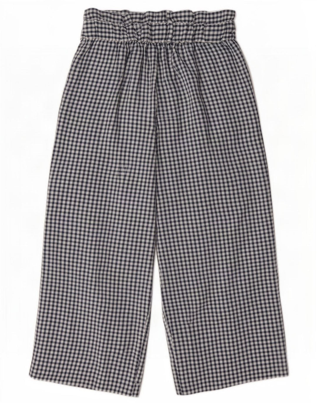 Zara ženske kapri hlače Cullotes srednje veličine W28 L22 mornarsko plavi gingham