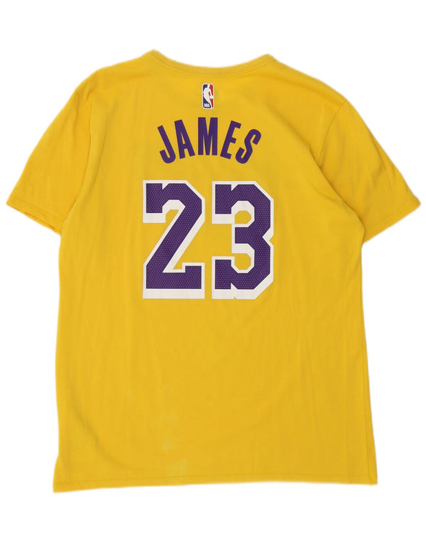 Nike muška majica kratkih rukava Los Angeles Lakers Graphic T-Shirt Large Yellow Pamuk
